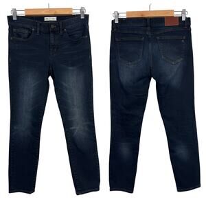 Madewell Womens 27 The Skinny Skinny Crop‎ Modern Minimalist Stretch Ankle Jeans
